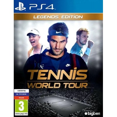 Tennis World Tour - Legends Edition [PS4, русские субтитры]